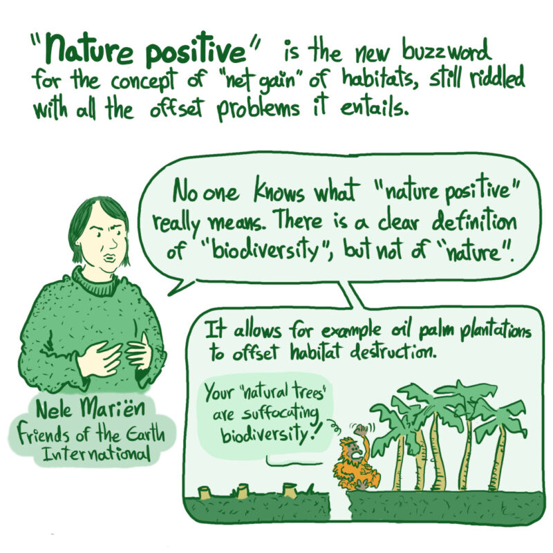 A short comic about COP15 in Montreal, biodiversity and nature positive